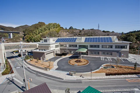 駿府学園の外観(法務省の公表資料掲載写真、撮影時期不明)